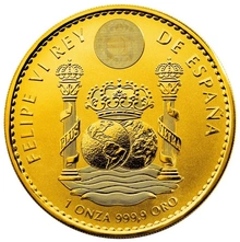 2022 Moneta d'Oro Spagnola del Toro 1oz