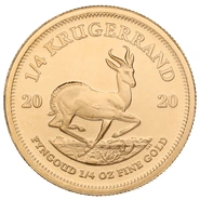 2020 1/4oz Krugerrand d'Oro