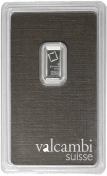 Valcambi Lingottino di Platino 1g