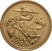2005 Mezza Sterlina - Elisabetta II - Quarto Ritratto con Diadema