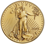 2023 Eagle Americana d'Oro 1/2oz