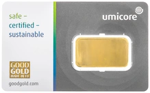 Umicore 10 Grammi Lingottino d'Oro