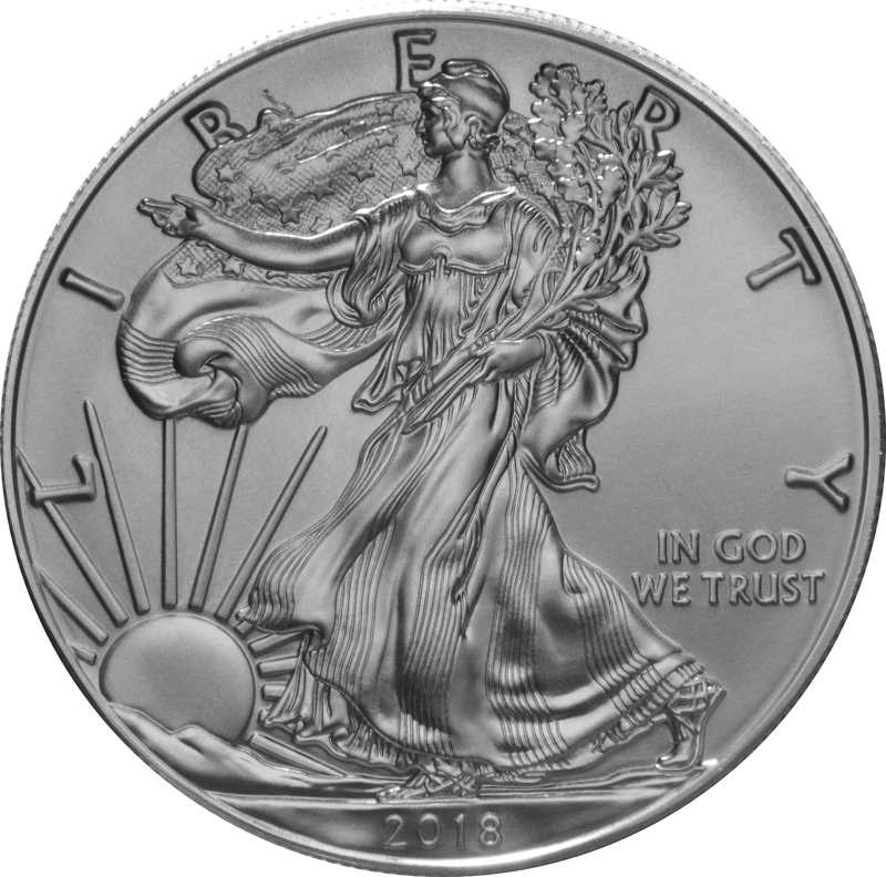 2018 Eagle Americana d'Argento 1oz
