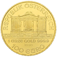 2020 Philharmonic Austriaca d'Oro 1oz