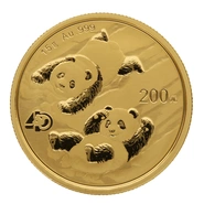 Panda Cinese 15g d'Oro 2022