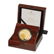 2021 Moneta d'oro 1oz Mr Men 'Mr Happy' Proof in cofanetto