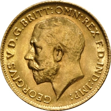 1914 Mezza Sterlina - Giorgio V - Londra