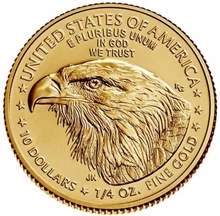 2021 Eagle Americana d'Oro 1/4oz Tipo II