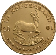 2001 Krugerrand d'Oro 1/4oz