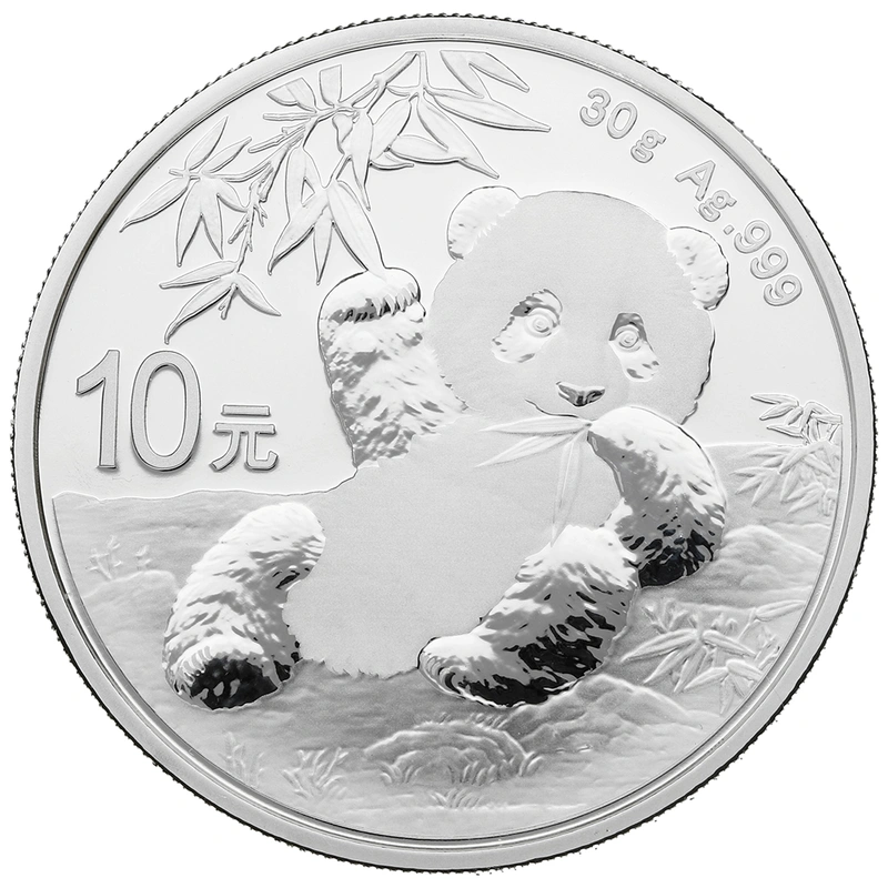 Panda Cinese 30g d'Argento 2020