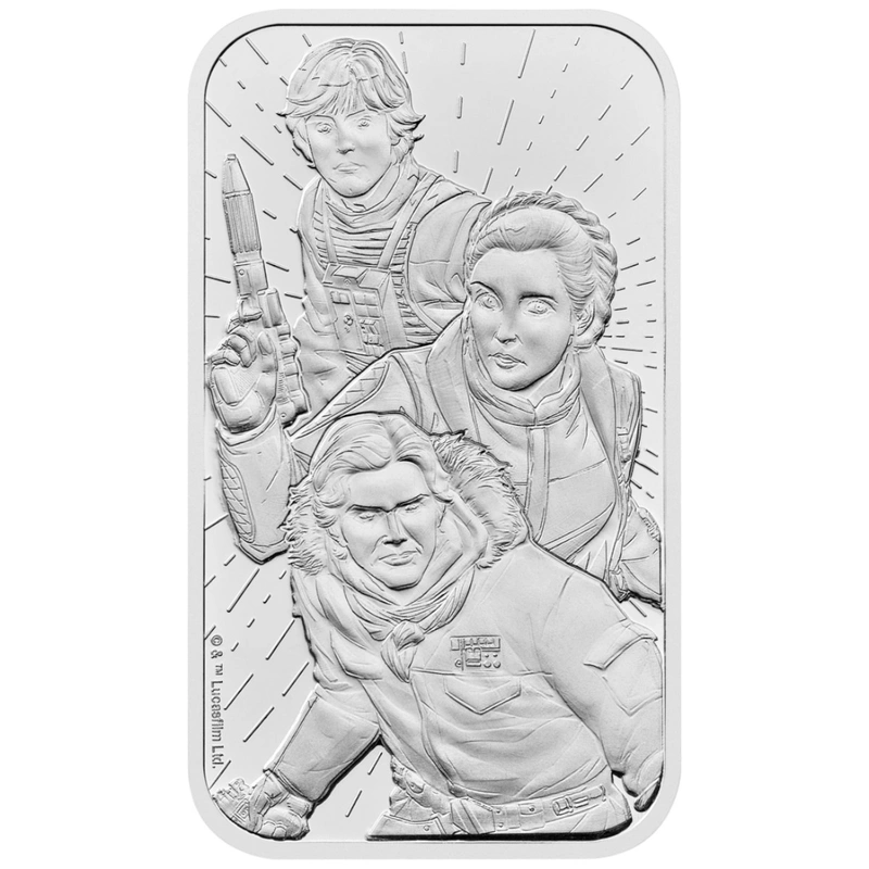 Lingotto d'Argento 1oz Star Wars Light Side
