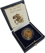1985 Mezza Sterlina - Elisabetta II - Terzo ritratto - Corona Anziana - Proof con Confezione
