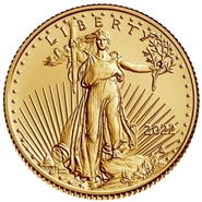 2022 Eagle Americana d'Oro 1/10oz