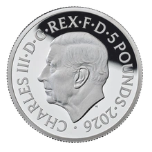 2026 Britannia UK 2 oz Moneta d'argento Proof