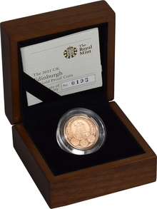 2011 Proof £1 d'Oro - Valuta UK - Edimburgo
