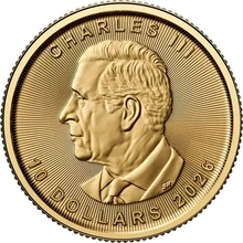 2026 Moneta d'Oro Maple Canadese 1/4 oz