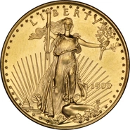1999 Eagle Americana d'Oro 1/4oz
