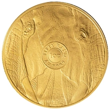 2023 Elefante - Moneta d'Oro 1oz Serie "Big Five"
