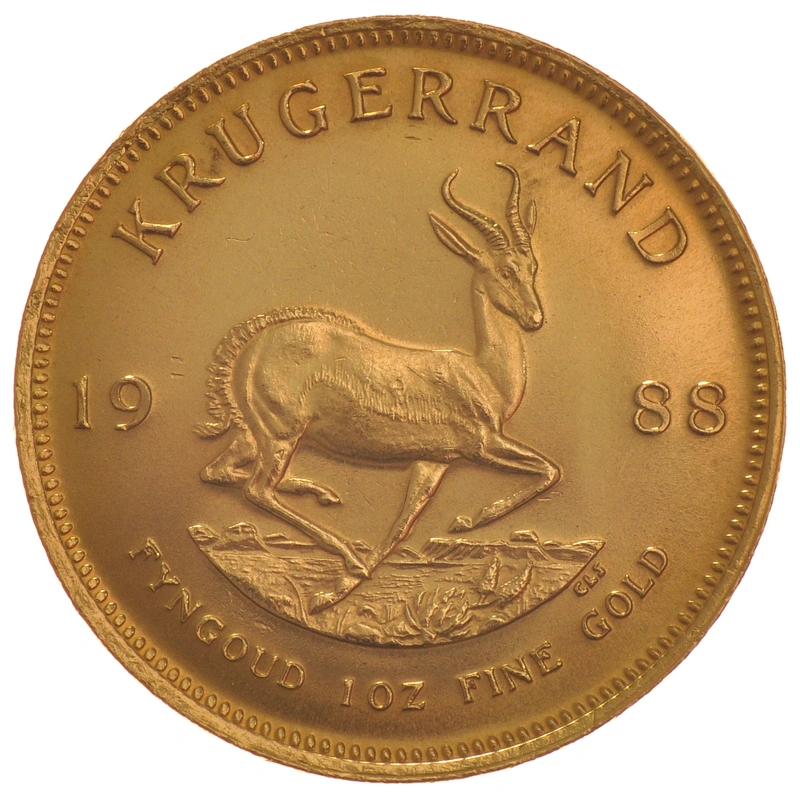 1988 1oz Krugerrand d'Oro