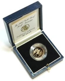 1995 Mezza Sterlina - Elisabetta II - Terzo ritratto - Corona Anziana - Proof con Confezione