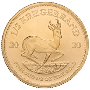 2020 1/2oz Krugerrand d'Oro