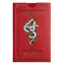 2025 Lingotto d'Oro PAMP 1oz Anno del Serpente