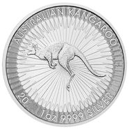 Nostra Scelta Canguro Nugget Australiana d'Argento 1oz
