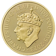 2023 Britannia d'Oro Re Carlo incoronato 1oz