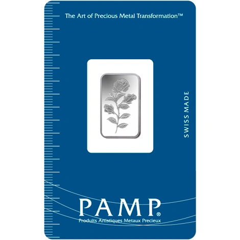 PAMP Rosa 2.5g Lingottino d'Argento