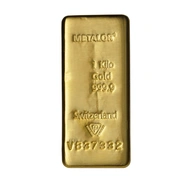 Metalor 1kg Lingotto d'Oro