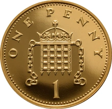 1 Penny d'Oro