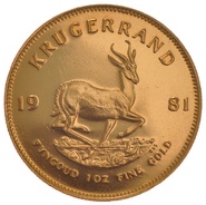 1981 1oz Krugerrand d'Oro