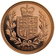 2002 Sterlina d'Oro con Stemma