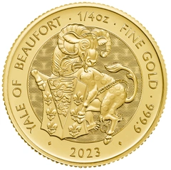 2023 Centicora (o Aele) di Beaufort d'Oro 1/4oz - Tudor Beasts