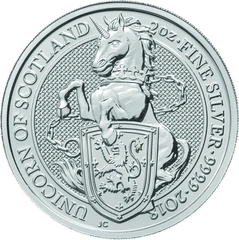 Queen's Beast d'Argento