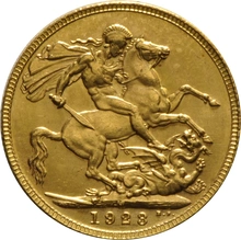 1923 Sterlina d'Oro Giorgio V - M