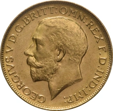 1911 Sterlina d'Oro Giorgio V - P