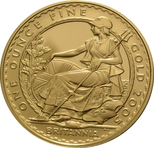 2005 Proof Britannia d'Oro - Cofanetto da 4 Monete