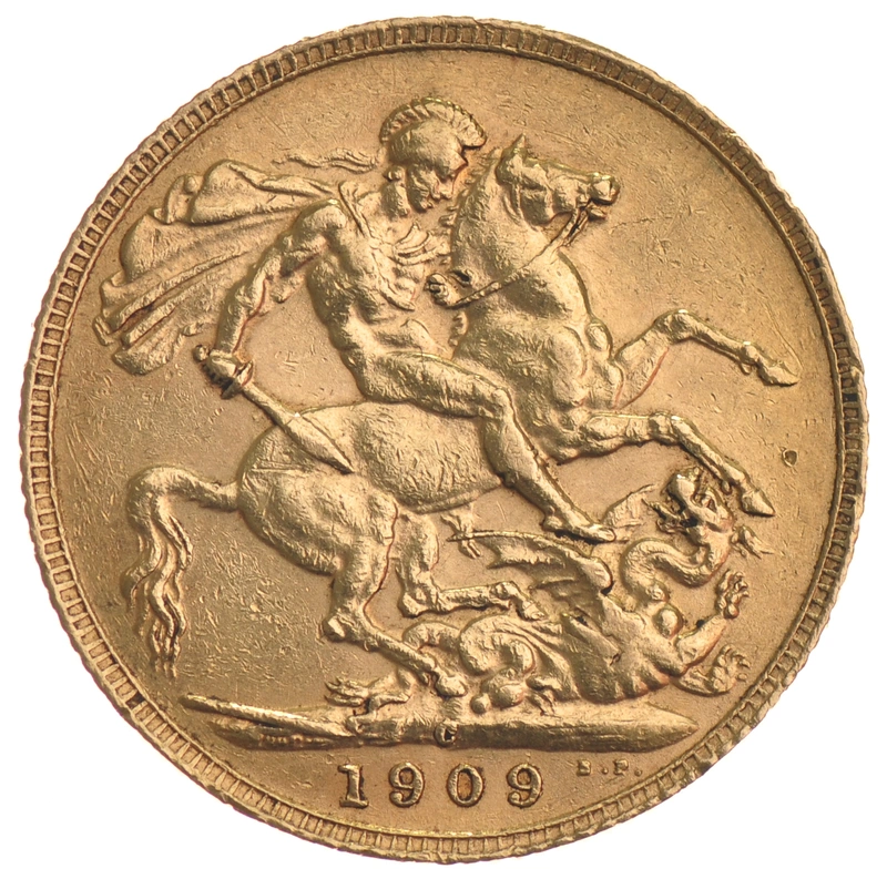 1909 Sterlina - Edoardo VII - C