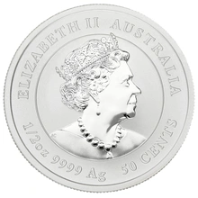 Anno del Bue d'Argento 2021 1/2oz - Perth Mint