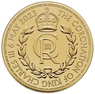 2023 Moneta d'oro £100 per l'Incoronazione