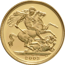 2003 Proof Sterline d'Oro - Cofanetto da 3 Monete
