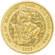 2023 Centicora (o Aele) di Beaufort d'Oro 1/4oz - Tudor Beasts