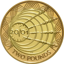 2001 Proof Sterline d'Oro - Cofanetto da 3 Monete