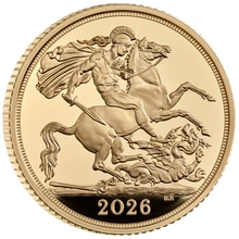 2026 Sterline d'Oro Proof Cofanetto da 3 Monete
