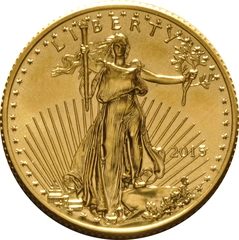 2015 Eagle Americana d'Oro 1/4oz