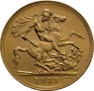 1931 Sterlina - Giorgio V - SA