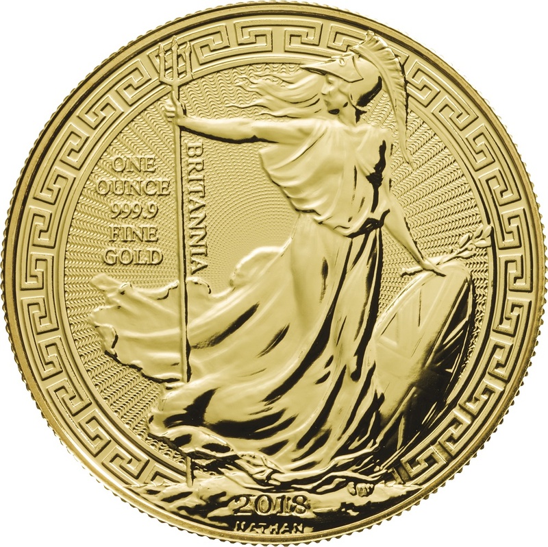 2018 1oz Gold Britannia (Oriental Border) Coin