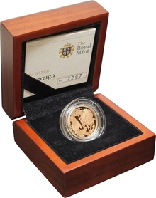 2012 Proof Sterlina d'Oro -  Cofanetto
