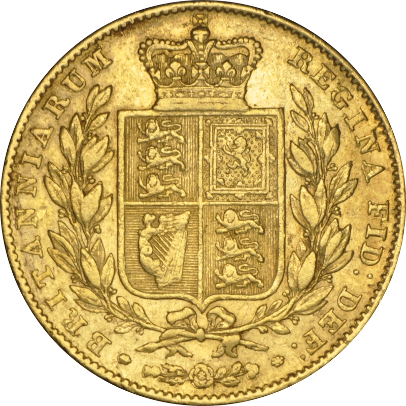 1838 Sterlina - Vittoria Giovane - Stemma Coronato - Londra
